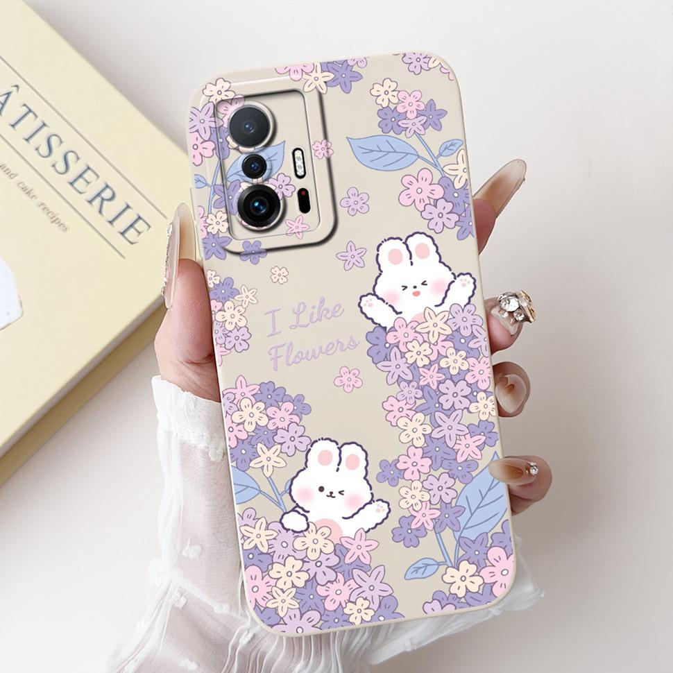 Soft TPU Cover For Xiaomi 11T Case Cute Panda Pattern Phone Case For Xiaomi 11T 12T 13T 5G Back Cover Xiaomi11T Xiaomi12T Shell