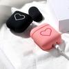Love Heart Couples Case Cute Heart Earphone Case Cute Design Protective Cover  Earphone Accessories