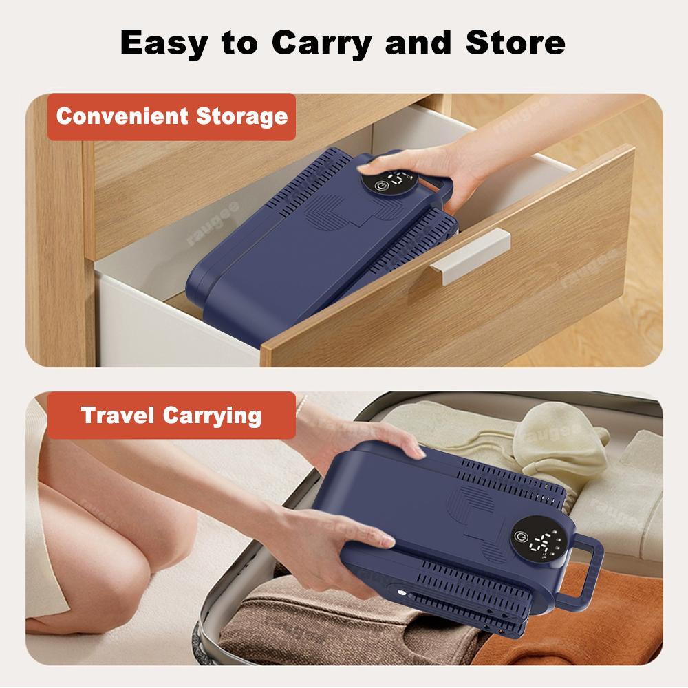 Foldable Shoes Dryer UV Shoes Dryer With Intelligent Timer Household Deodorizing Sterilizing Shoe Dry Machine Boot Dryer Heater