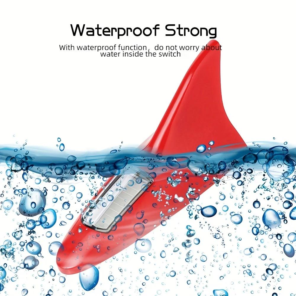 Универсальная автомобильная антенна типа «плавник акулы» с солнечной энергией, светодиодный предупредительный световой сигнал, автомобильный радиосигнал, антенна на крыше, предупреждающие огни столкновений