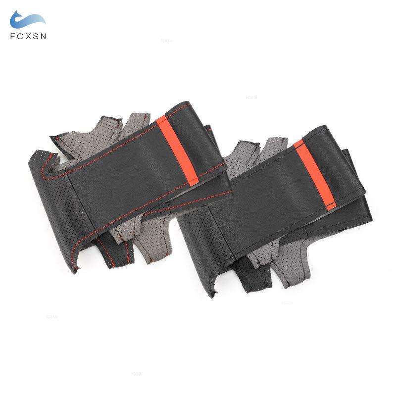 Автомобильные аксессуары, чехол на руль, кожаная отделка из микрофибры для Mercedes Benz EG Class W211 W463 2002 2003 2004 2005 2006