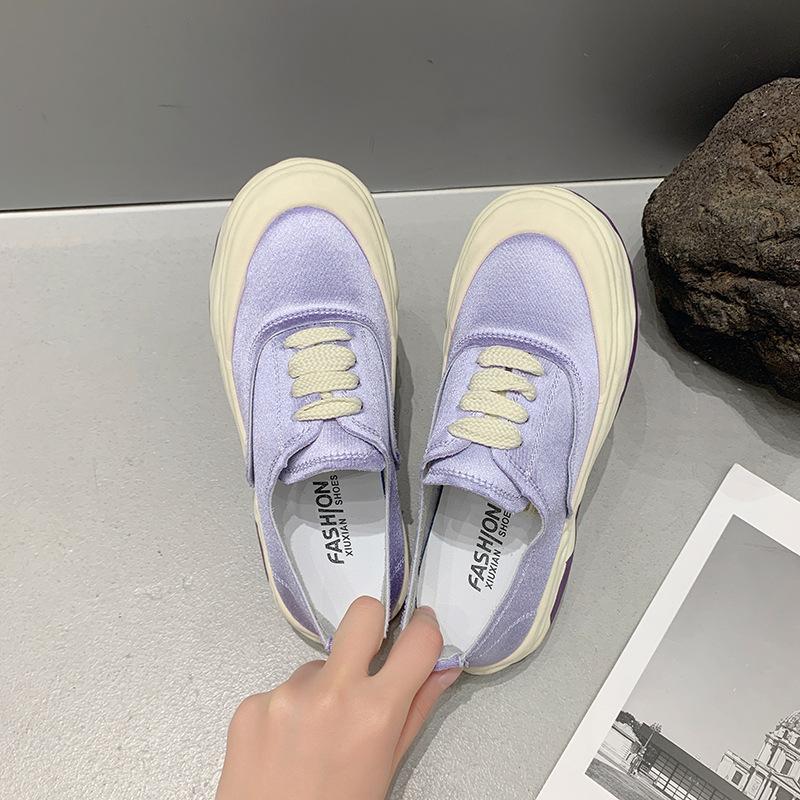 Холщовая обувь, весенне-летняя новая нишевая повседневная универсальная студенческая уродливая милая спортивная обувь