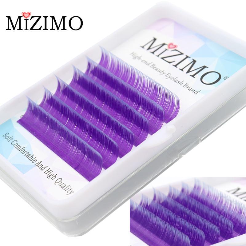 (Предложение) Накладные ресницы смешанного цвета с одинарной прививкой, натуральное наращивание, макияж глаз, эффектные ресницы.