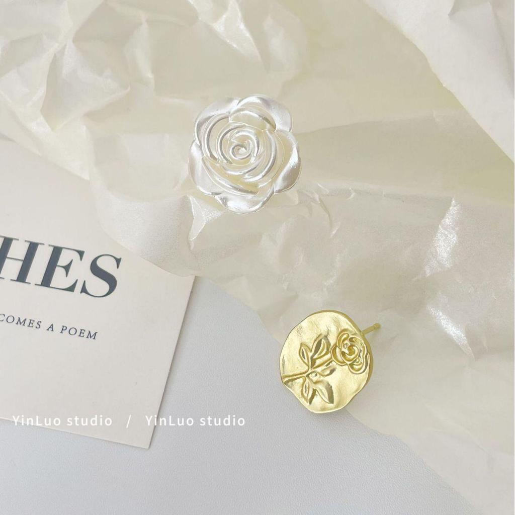 «Серьги-иглы Майяра 925»: "Янтарный жемчуг в стиле ретро для осени/зимы"