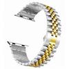 Ремешок для Apple Watch из нержавеющей стали с бабочкой - Металлический 5-звеньевой, унисекс.