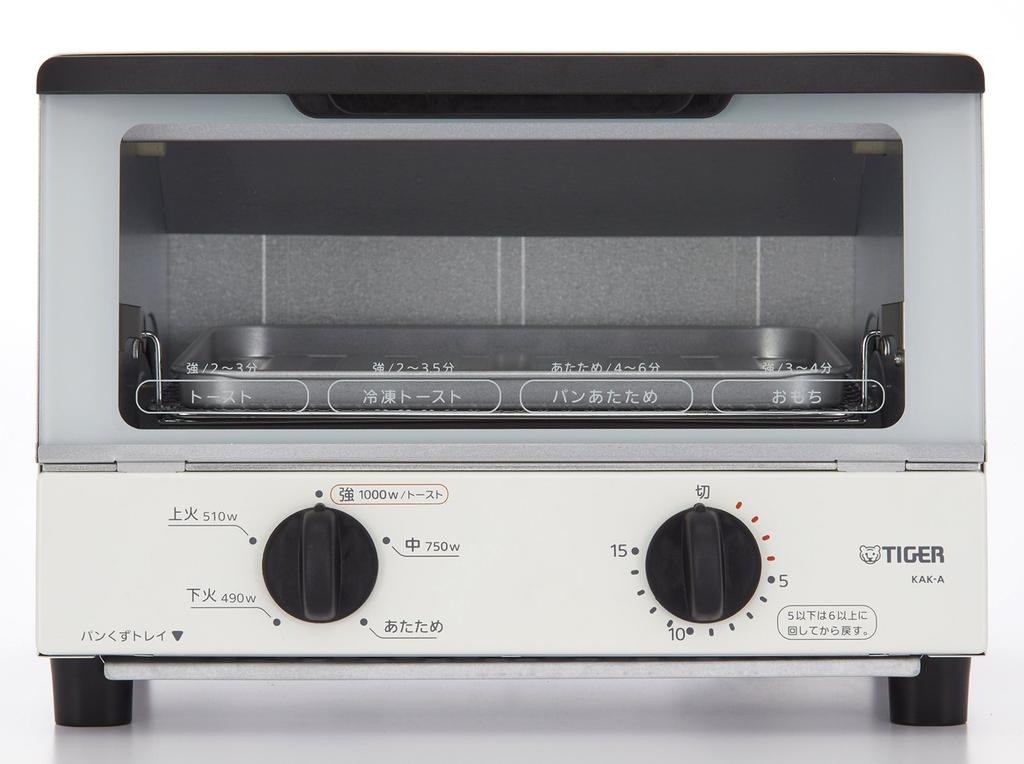 Tiger Oven Toaster White Yakitate KAK-A100-W Tiger