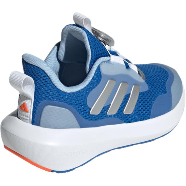 Adidas Fortarun 3.0 Comfortable Lightweight Non-Slip Durable Low-Top Running Shoes Kids Sneakers Blue JI2198