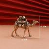 Brass Donkey Small Ornament Antique Copper Camel Animal Equus Asinus Miniature Figurines Home Desktop Decoration Accessories