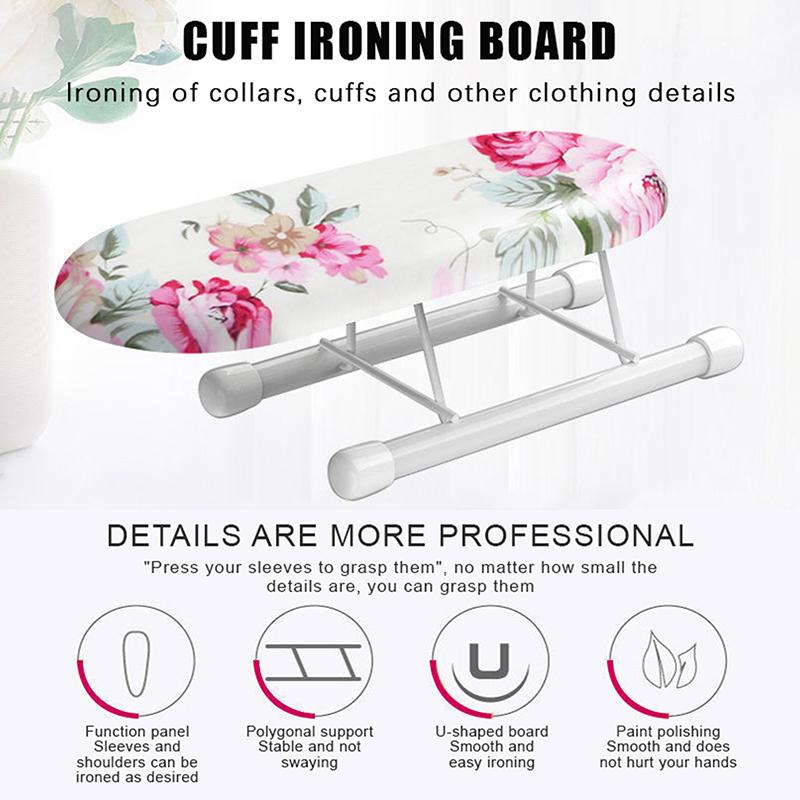 Portable Mini Ironing Board Rack For Clothes, Sleeves And Shirts - Small Size, Easy To Store And Carry