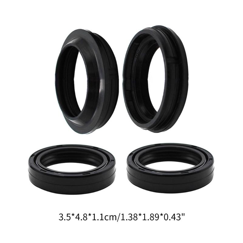 35x48x11 мм детали для мотоциклов, передняя вилка, пыль и сальник для амортизатора амортизатора мотоцикла
