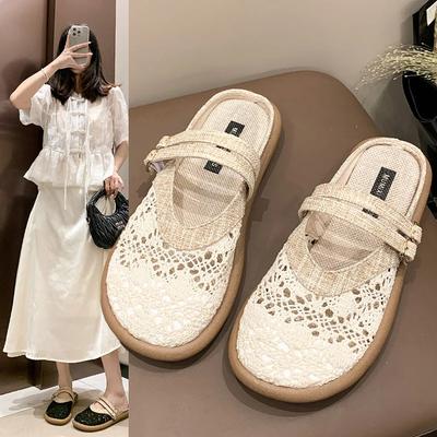 Новые модные женские сандалии, туфли в стиле рыбалки, женские сетчатые дышащие плоские мягкие женские кроссовки, женские туфли на плоской подошве