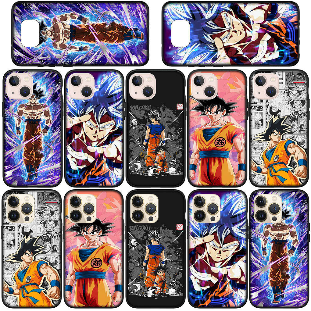 Phone Case for iPhone 17 15 16 Plus Redmi Note 14 12 11 13 Pro Max Huawei P30 P20 Lite Y9 OPPO A60 A40 A80 A18 Super Dragon Ball Goku DragonBall Cover