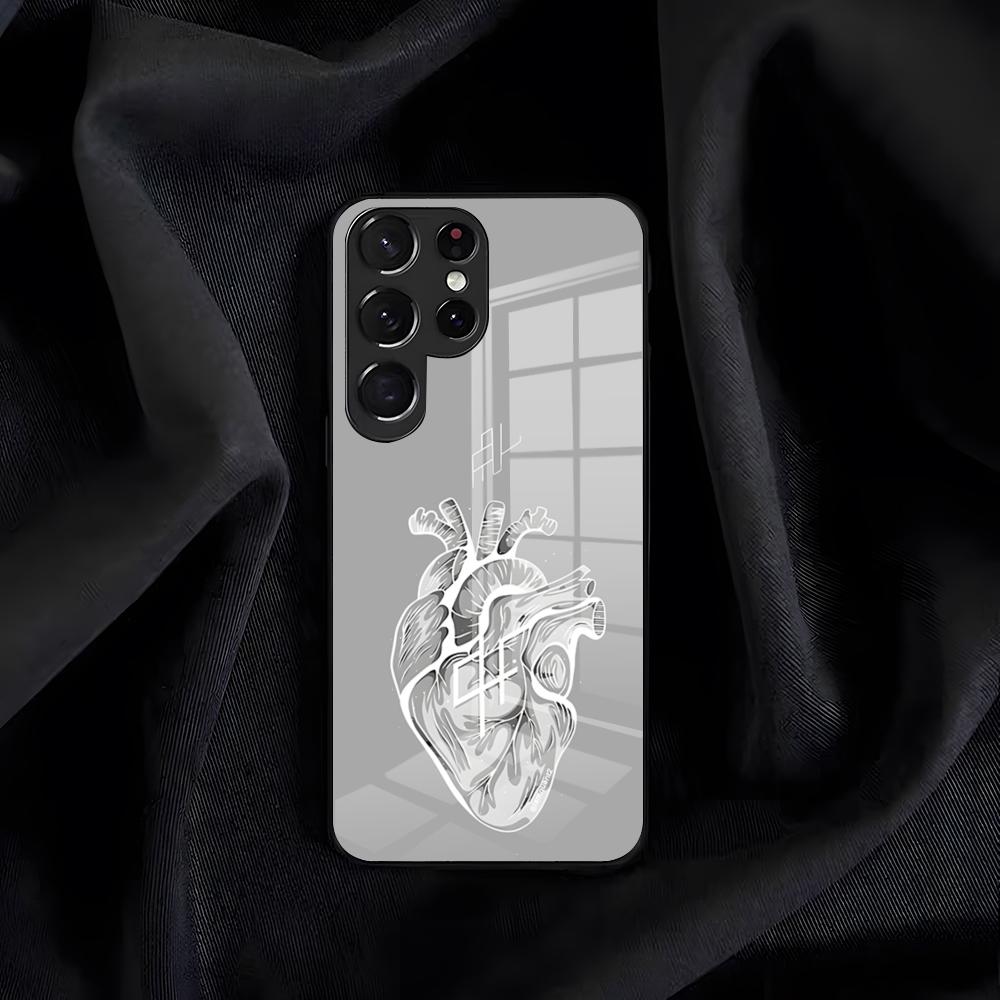 Чехол-панель P-PNL для Samsung S26 S25 Edge S24 S23 S22 S21 S20 Ultra Plus FE Стеклянная крышка