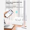 Термопринтер А4, беспроводной бесчернильный Bluetooth-принтер, портативный студенческий домашний тест, бумага, мини-принтер, 200 точек на дюйм + бумага для печати