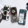 Кассетные Музыкальные Ленты Печатная Плата Чехол для Камеры Для Samsung Galaxy S24 FE S25 Ultra A05 A06 A12 A13 A16 A26 A35 A36 A56 A55 Чехол