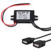 DIANN To 5V 3A 15W Buck Converter Module - Dual USB Female DC Power Adapter - Car Power Converter