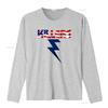 The Killers American Flag Design Bolt T Shirt for Men and Official Merch vintage Washed Comfortable Top For Everyday Wear
