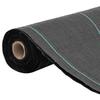 Vidaxl Agrowłóknina Antychwastowa, Czarna, 0,5X10 M, Pp