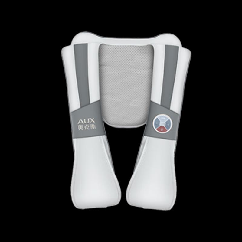 AUX Neck Shoulder Back Percussion Massager Shawl with Heat CN plug (adapter included)