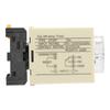 0-30s Power Off Delay Timer Relay Knob Control Time Relay with Base AC 220V ST3PF