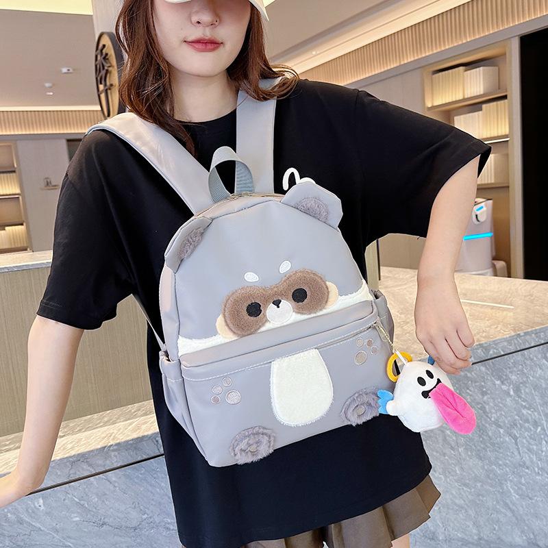 Милый детский рюкзак с рисунком медведя из мультфильма, высококачественная дорожная сумка большой вместимости, креативная новая сумка для девочек