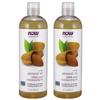 Now Foods Sweet Almond Moisturizing Oil, 473ml, 2 Units