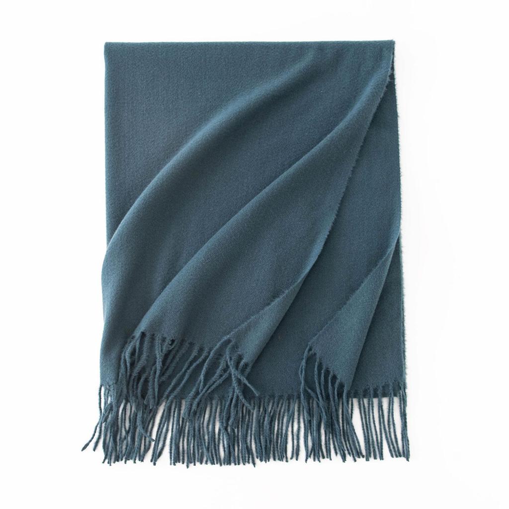 Cashmere Feel Scarf Autumn and Winter Korean Imitation Cashmere Girls High End Shawl Warm Scarf