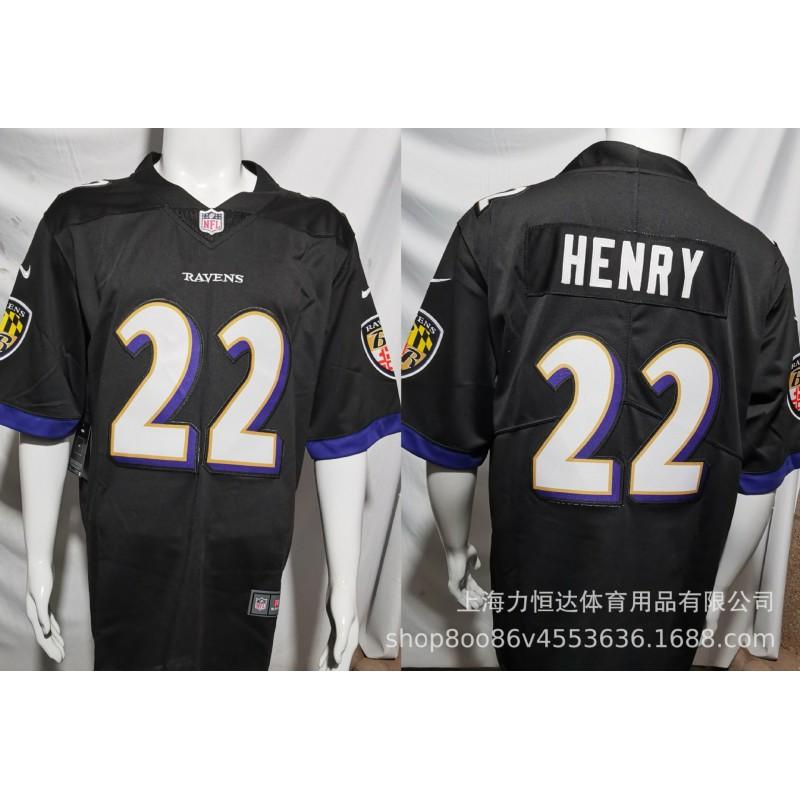 Baltimore Ravens Football Jersey 8 Jackson 9 22 4 Legendary Embroidery Team Sports Uniform