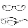 Flowers Elegant Vintage Anti-Blue Light Eyeglasses Ultra Light Frame Reading Glasses Eye Protection