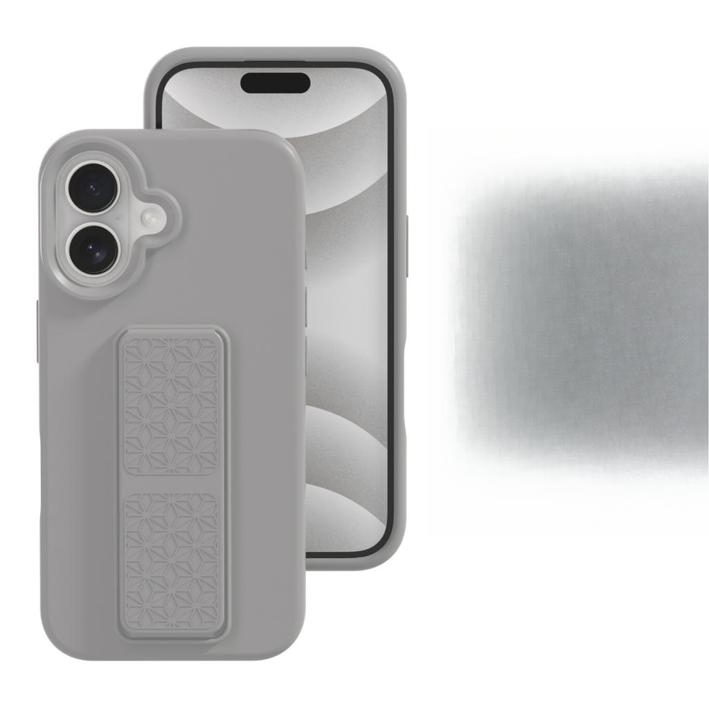 Подходит для Ip16promax Жидкий силиконовый ремешок-подставка, Защитный чехол однотонного цвета для Apple 15/14