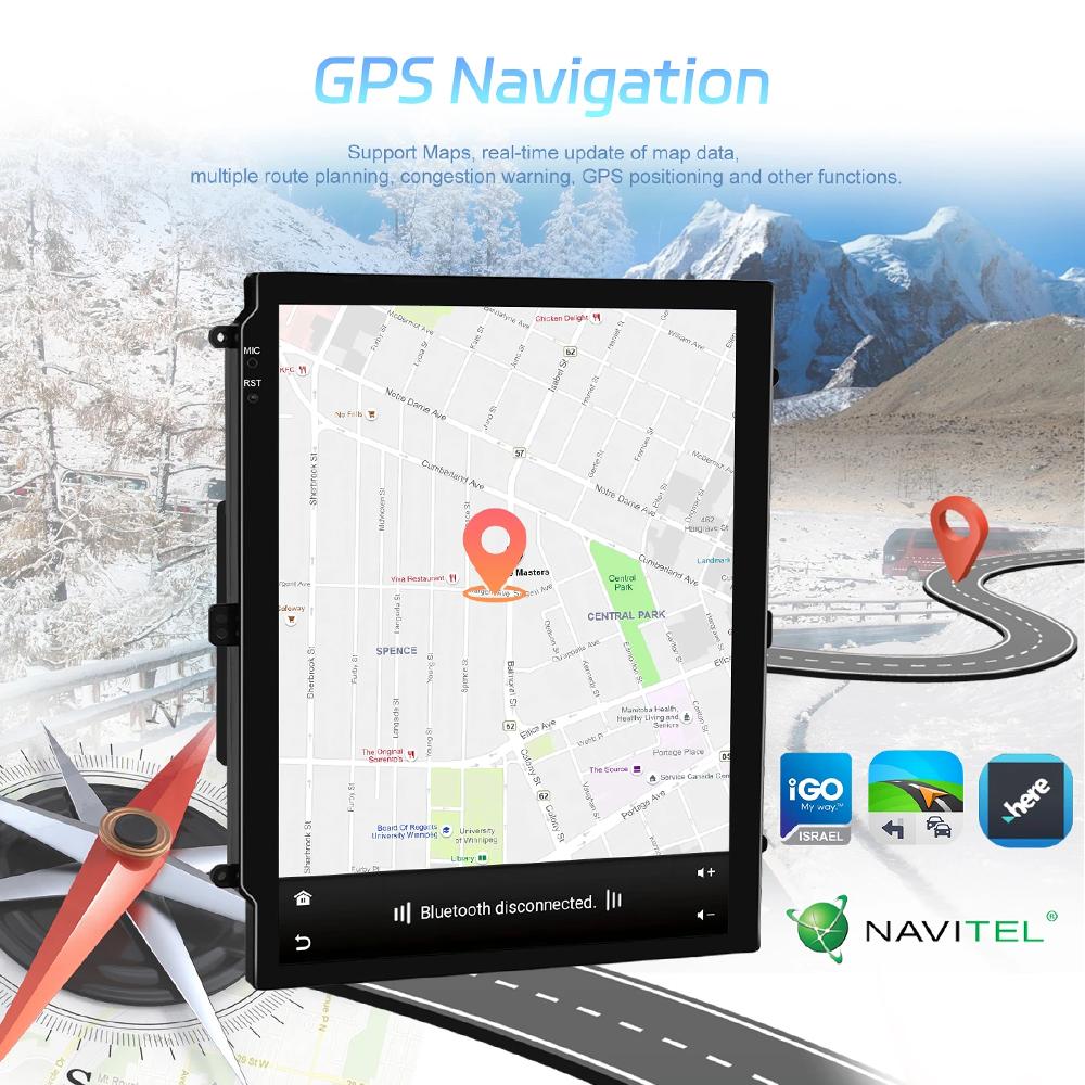 9,7-дюймовый вертикальный Android 12 радио для Nissan X-Trail 2 T31 2007-2015 мультимедийный проигрыватель 2Din Carplay GPS навигация головное устройство стерео