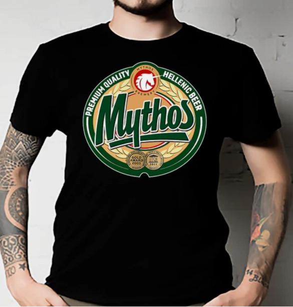 Hellenic Greek Beer Mythos Essential Tshirt Unisex All Size