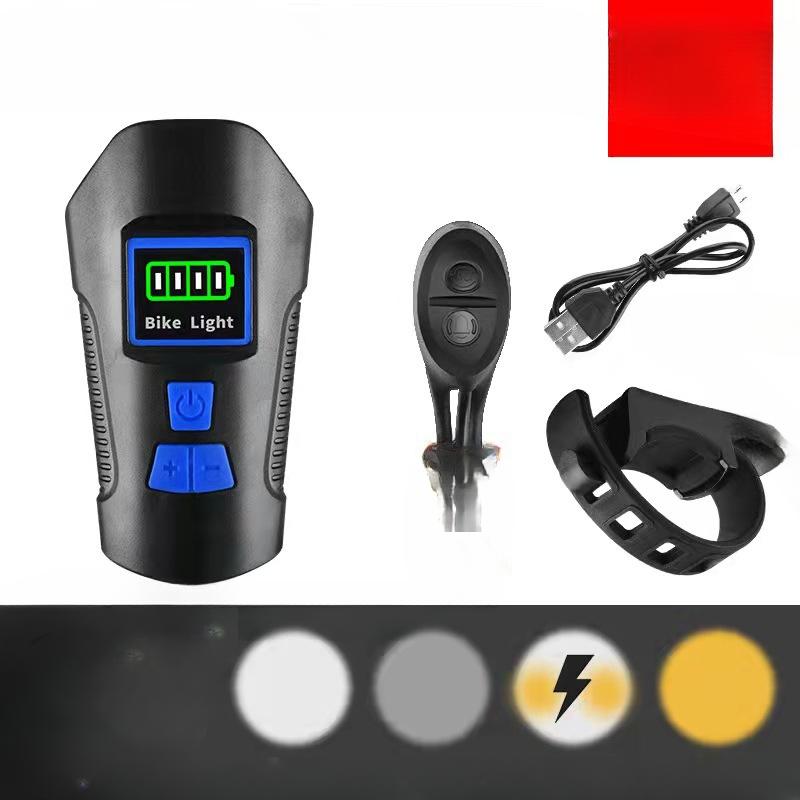 Умный электрический счетчик с USB-зарядкой и дисплеем для велосипедных фонарей, фонарей-динамиков, фар для ночной езды на горном велосипеде