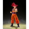 SHFiguarts Dragon Ball Super Super Saiyan God Son Goku - Бог Сайян, представленный вам праведным сердцем - Приблизительно 140 мм, окрашенный ПВХ и АБС