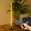 MOTOSTAR LED Floor Lamp, 360-Degree Illumination, 125cm Tall, Indirect Lighting, Floor Stand Lamp, Nordic Design, Remote Control, Stepless Dimming