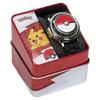 Повседневные часы Pokemon Quartz Metal Silicone Black Mens & (Номер модели POK9025)