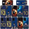 Cover for iPhone 17 16 15 Xiaomi Poco Redmi Note 14 13 12 11 Pro Max 9 Samsung Galaxy S25 S24 S23 OPPO Huawei Soccer Football No 10 7 No10 Phone Case