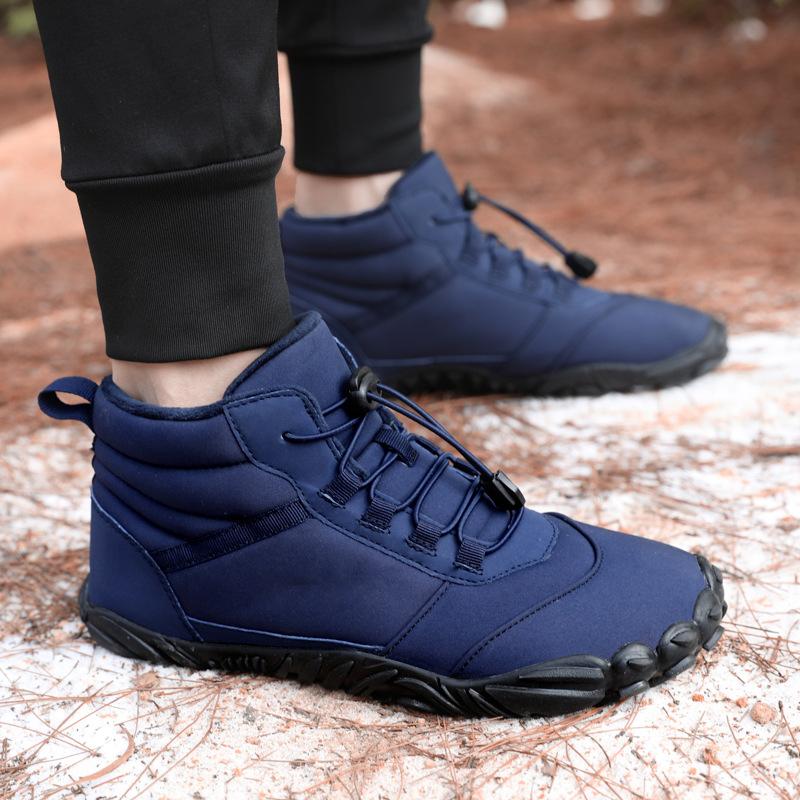 Outdoor High-top Winter Board Shoes New Casual Shoes Women's Thickened Cotton Shoes Trendy Versatile Non-slip Snow Boots