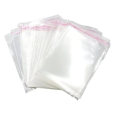 Пакеты sac taske OPP, прозрачные, с клейкой лентой, большие, упаковочные материалы, очень большие пластиковые пакеты (35см x 44см, Упаковка 200 шт.)