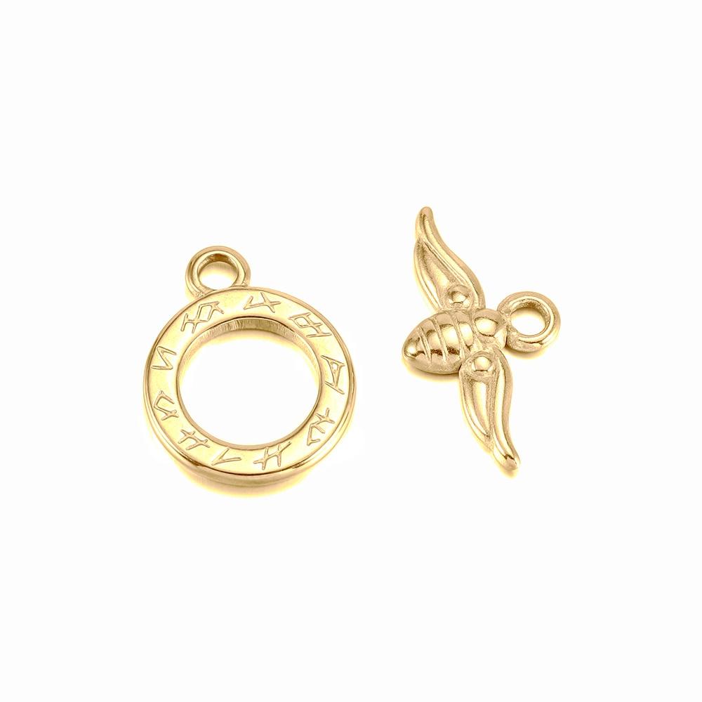 16 стилей, 3 компл./лот, высококачественная застежка из нержавеющей стали OT, тумблер для DIY ожерелья, аксессуары для изготовления ювелирных изделий