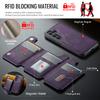 MAGKING K3 Series For Samsung Galaxy S24 Case Compatible with MagSafe Wallet PC+TPU+PU Phone Cover