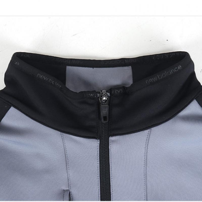 New Balance Men S SeaSonleSS Training Zip Up Grey