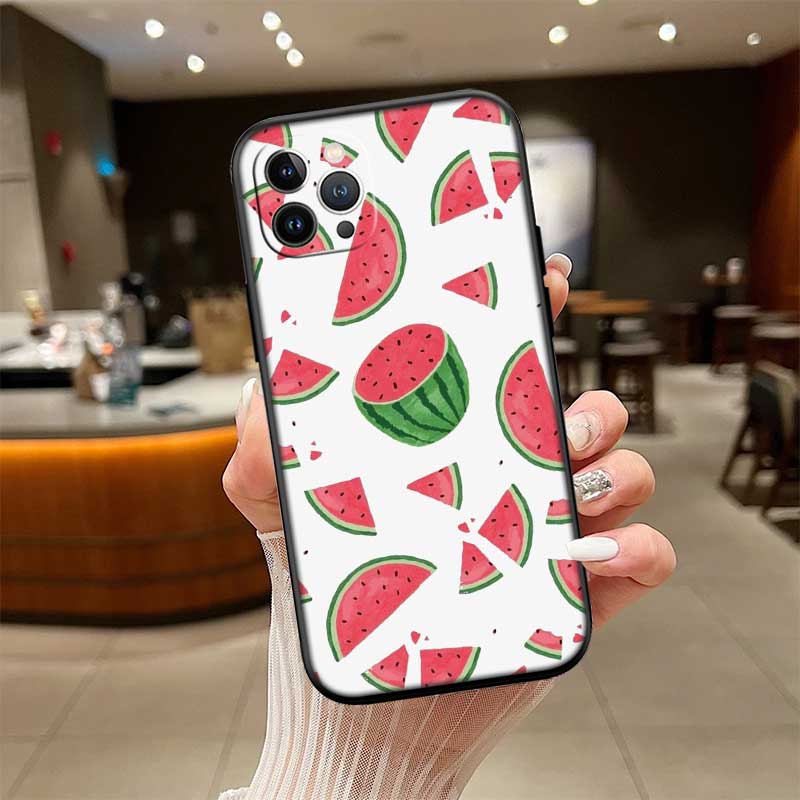 UP19 Cartoon Fruit Watermelon New High-End Shell Phone Case for Redmi Note 8 9 Pro Max 9S 9T 9C NFC 8T 8A 10A A4