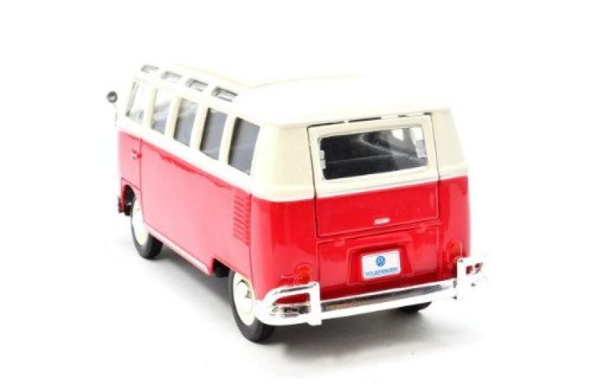 Maisto SE VW Van Samba 124 Red/White