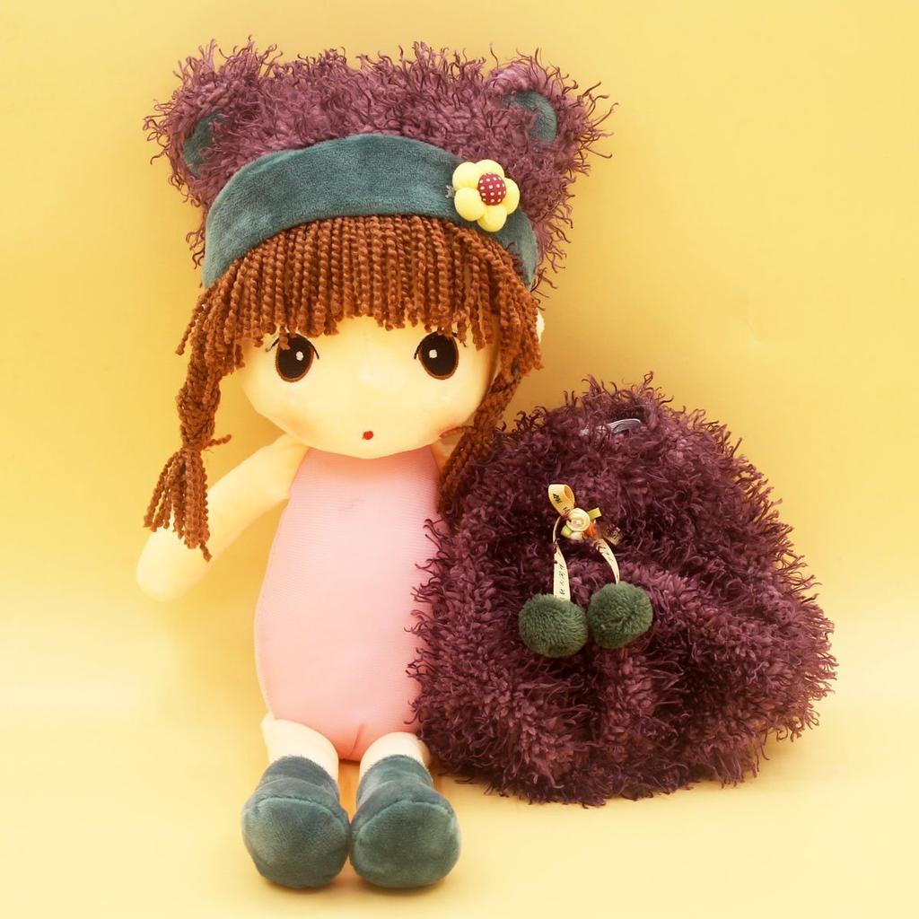 Милая кукла-плюш для переодевания с юбкой-тюльпаном для ролевых игр, для малышей, детей, подруги, популярная, подарок, день рождения, начальная школа