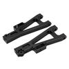 2Pcs Front Rear Lower Swing Arms Aluminum Alloy Lower Suspension Arm for JLB 1 10 Car Truck SeriesBlack