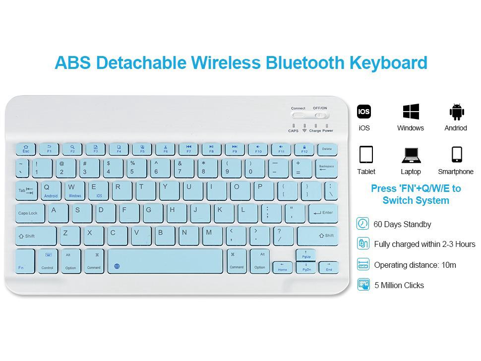 Защитный кожаный чехол для Samsung Tab S11 с магнитной Bluetooth-клавиатурой, мышью и поддержкой корейского/испанского языка
