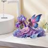 2D Flat Acrylic Purple Butterfly Fairy Decoration, Indoor and Outdoor Decoration - No Battery/electricity Required, Free Day Decoration, Shop Decorati