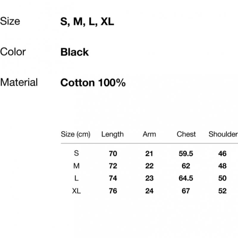 Thisisneverthat Рубашка из денима с молнией Precided Черная