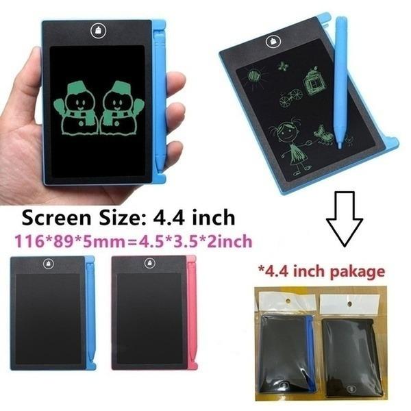 5 цветов 4,4 / 8,5 дюймов планшет офисный портативный ЖК-электронный писатель безбумажный блокнот для записей студенты пишут рисунок графическая доска
